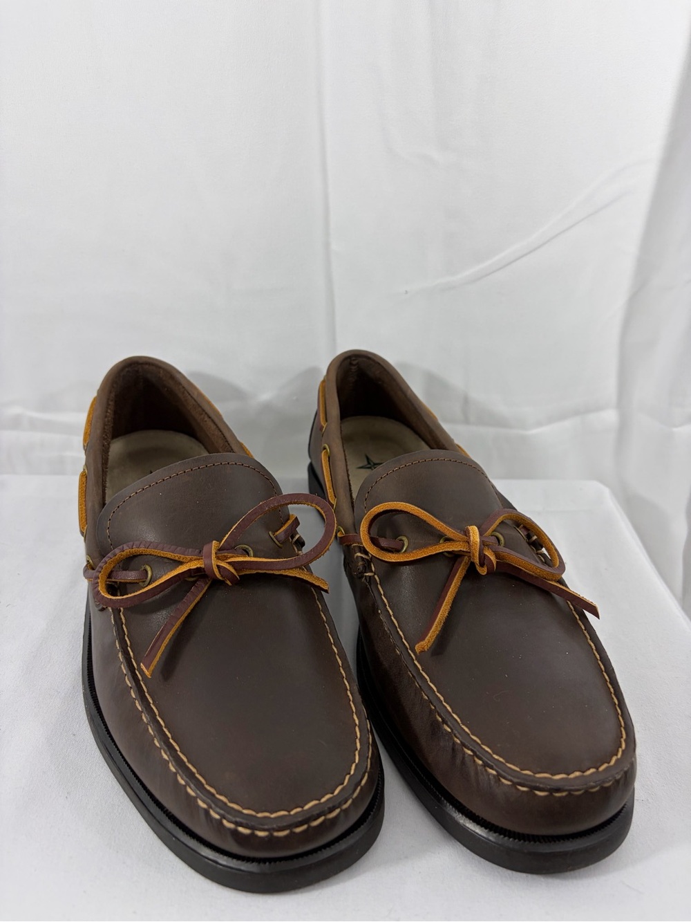 NWT Eastland Men's Size 9 Brown Boat Shoes